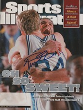 Mike Dunleavy Duke SIGNED 4/9/01 Sports Illustrated Mint COA!