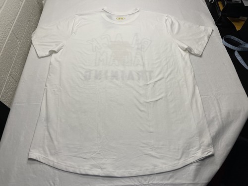 Nueva con etiquetas Camisa Para Hombre Under Armour Project Rock Black Adam Training SS 3XL 1377758 100 - Imagen 12 de 12