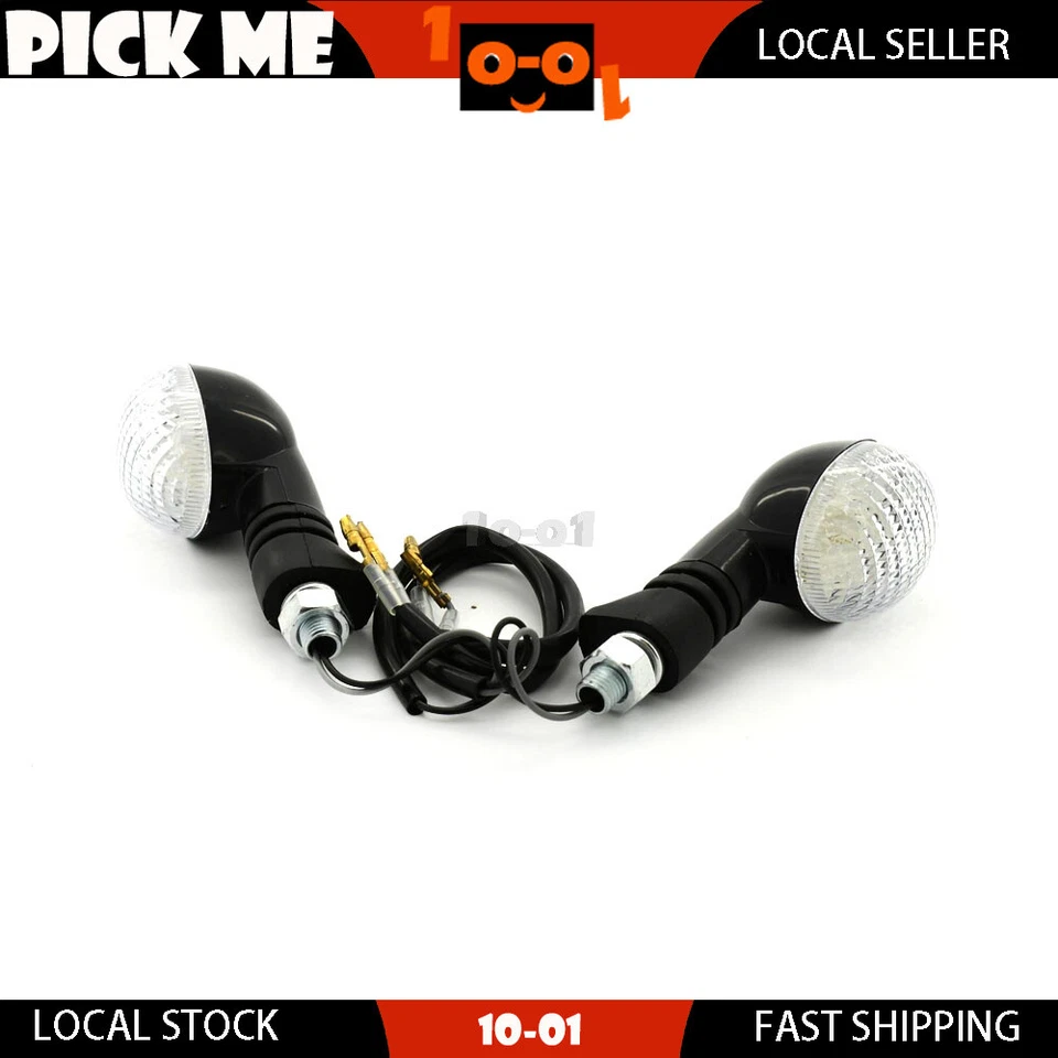 2X Indicador de Lente Transparente Bicicleta Suja Para Husaberg FE 550E/6 2005-2008 - Imagem 3 de 3