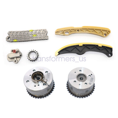 AUCERAMIC Timing Chain Kit For Hyundai & Kia 1.6L Engines (2012-2021) – Includes Chain, Tensioner, Guides, Gear