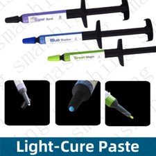 Dental Bond Paste Light Cure Adhesive Orthodontic Brackets Adhesive Etching Acid