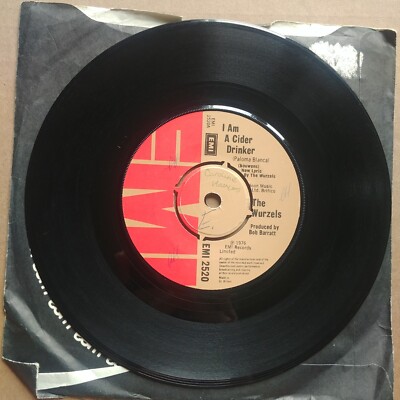 THE WURZELS I Am A Cider Drinker 45 7'' POP FOLK Record Vinyl EMI Records Import
