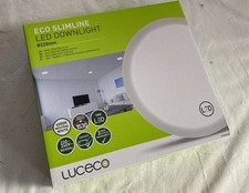 LUCECO Eco Slimline 18w LED Downlight 225mm  ~ 4k Lumen Neutral White ~ NEW BNIB