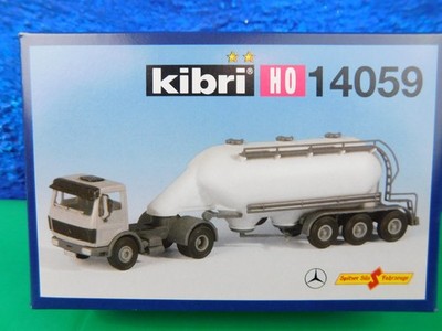 D17 Kibri 1:87 H0 Bausatz 14059 MB Spitzer Siloauflieger OVP TOP
