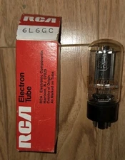 RCA 6L6 GC 6L6GC radio amp amplifier Vacuum Tube Hickok Tested