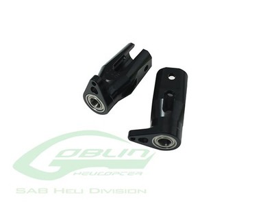 Black Tail Rotor Blade Grip V2 H0327BL-S