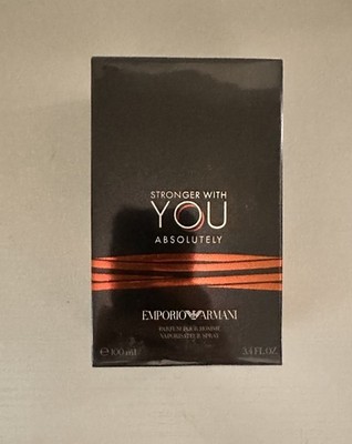 Armani Stronger With You Absolutely  EDP Spray 3.3oz for Men New Box