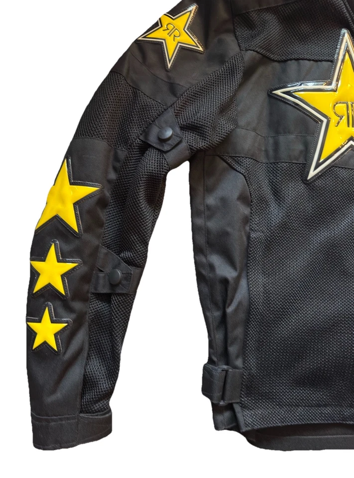 Racing Motorcycle Jacket Rockstar Energy Drink Mens Size S - Image 2 of 4
