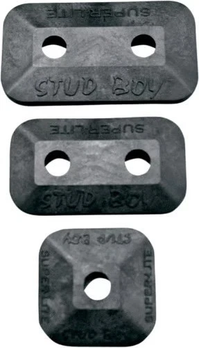 Stud Boy Super-Lite Plus Double Backer Plates - Black Snowmobile 2463-P1-BLK - Image 2 of 4