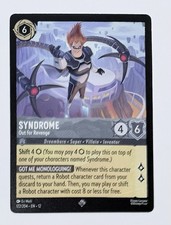Disney Lorcana - Syndrome Out for Revenge 172/204 - Super Rare - Wilds Unknown