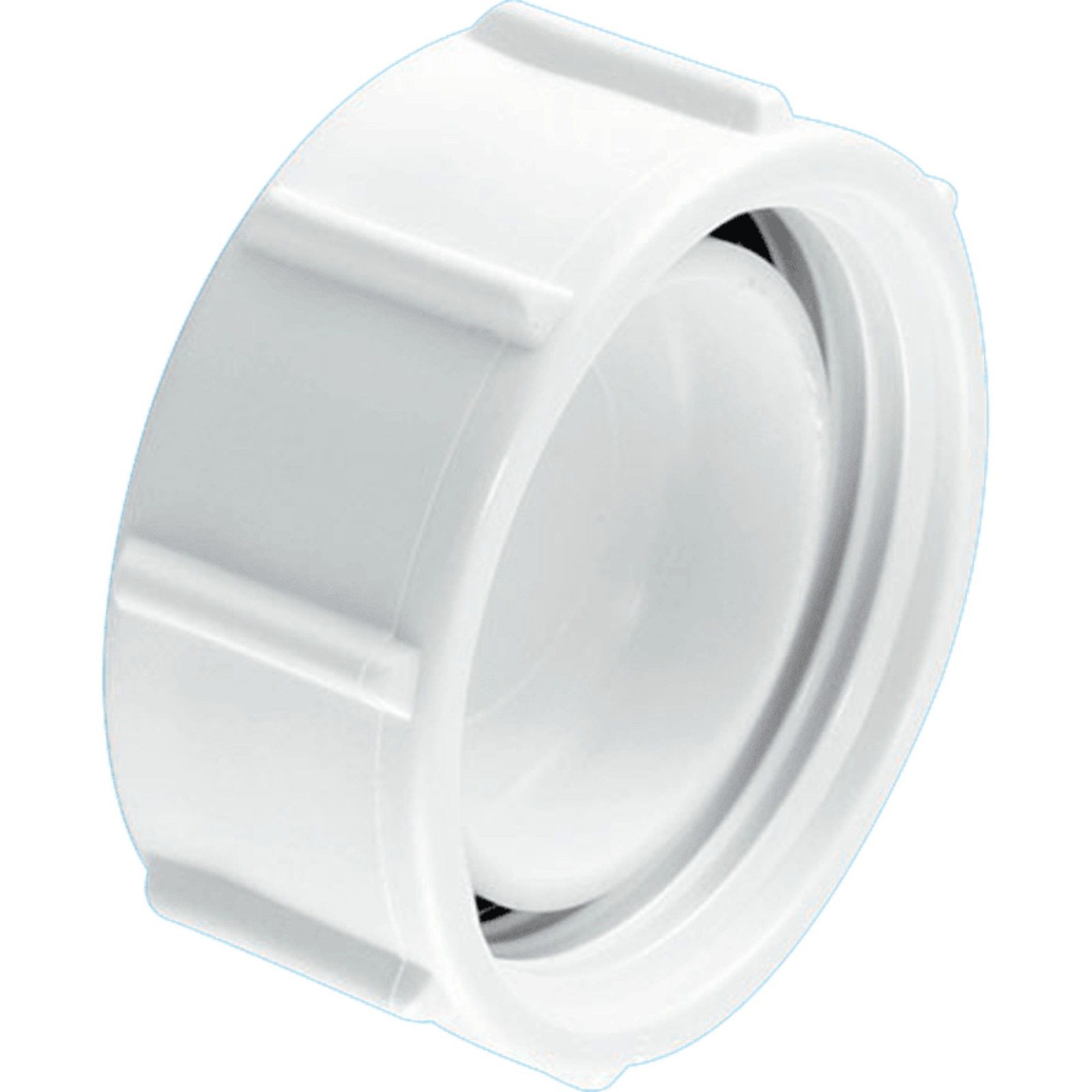 Mcalpine T23 1.5"" Blank Cap With Nut For BSP Threads Secure And Watertight Seal