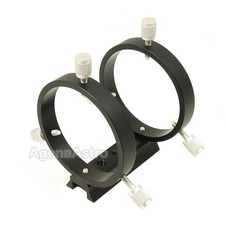 Agena 2-Ring 70mm Finder Bracket with Vixen/Synta Style Dovetail Base  DFB70