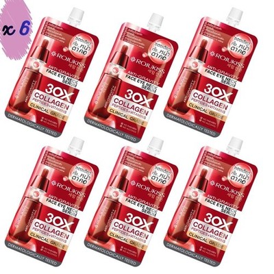 ROJUKISS Anti-Gravity Face Eye Neck Serum Sachets | Lift & Firm | 6 / 12 Packs
