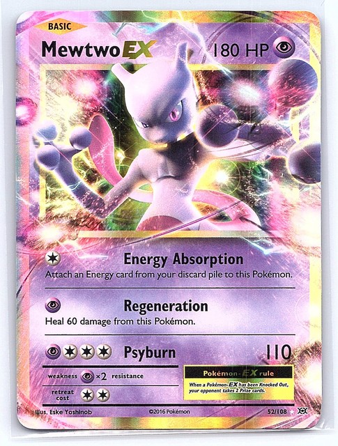 Mewtwo EX #52 (Evolutions (2016))