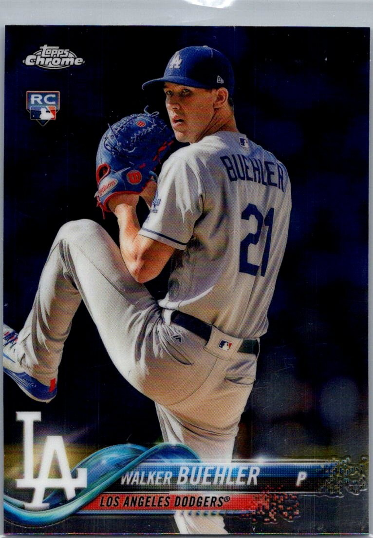 2018 Topps Chrome Update #HMT19 Walker Buehler