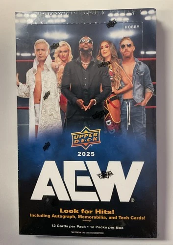 2025 Upper Deck AEW All Elite Wrestling Hobby Box