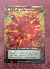 Sorcery : Gothic Elite CORPSE EXPLOSION NM