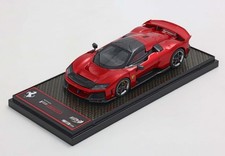 Bbr1/43 Ferrari F80 Rosso Supercar Carbon/Silver Wheels Exclusive 499 Cars
