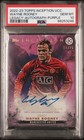 2022/23 Topps Inception UEFA Legacy Wayne Rooney Purple /25 Auto PSA 10