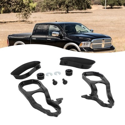 Front Black Tow Hooks Left & Right with Mopar 82215268AB Für 2019 2020 Ram 1500