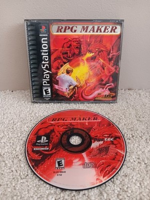 RPG Maker (Sony PlayStation 1, 2000) No Manual 