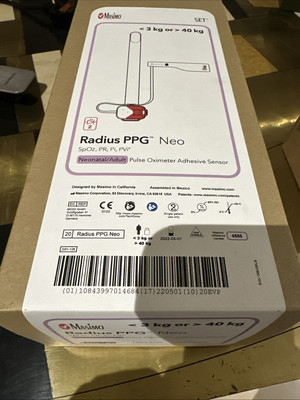 Box Of 20 Masimo Radius Ppg Sensors