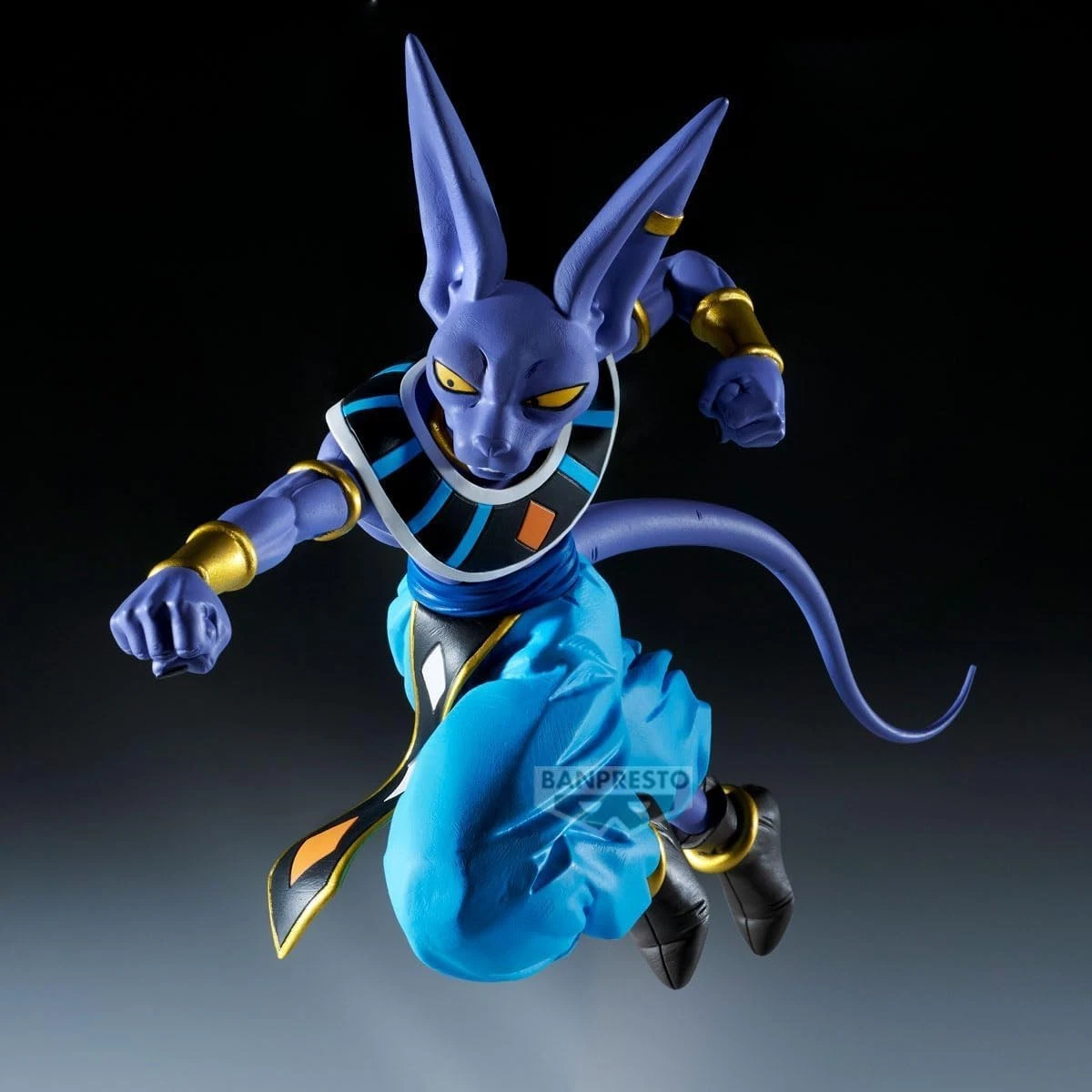 BANPRESTO DRAGON BALL Figura BEERUS 15cm Serie MATCH MAKERS Original