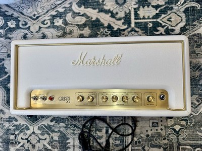 Marshall Origin20H 20W Tube Guitar Amp Head Limited Edition Cream Upgraded Tubes
