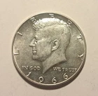 1966 SMS KENNEDY HALF DOLLAR 40% SILVER JFK 50C FREE SHIPPING
