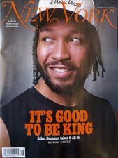 JALEN BRUNSON - NY KNICKS CHAMPIONS - NEW YORK MAGAZINE  JUNE 29 - JULY 12 2026