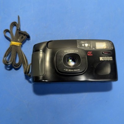 Ricoh Shotmaster Zoom Super 35mm Film Camera 38–80mm AF Macro