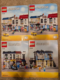 LEGO CREATOR: 31026 Bike Shop & Cafe COMPLETE with Manual