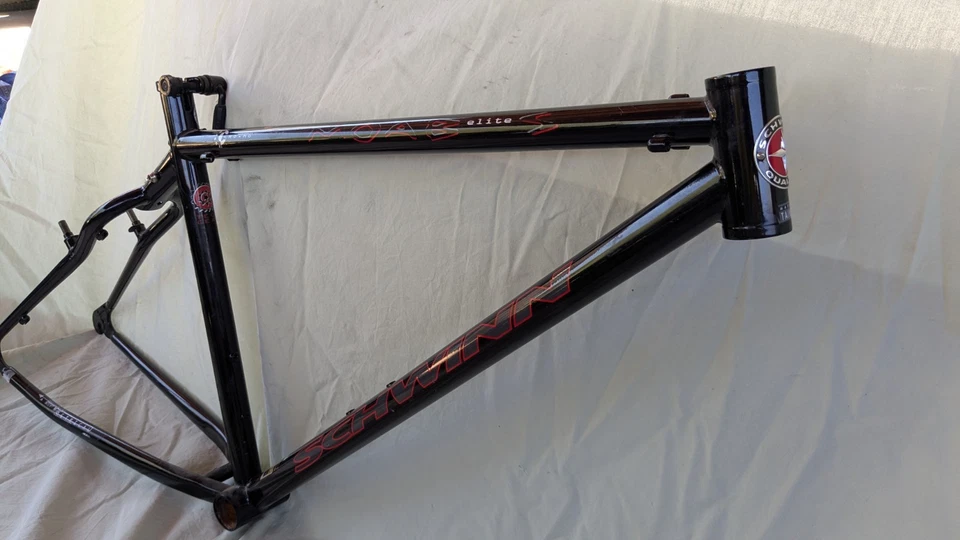 Quadro de mountain bike Schwinn Moab Elite S 17" 1995 edição de 100º aniversário - Imagem 2 de 4