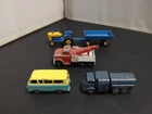 M950-MATCHBOX LESNEY LOT OF FIVE MODELS INC 10 TON PRESSURE REFUELLER