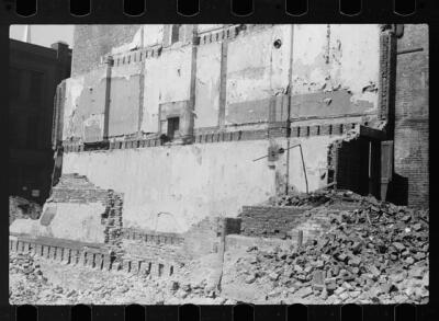 Old buildings being torn down, St. Louis, Missouri 1940s Old Photo 1