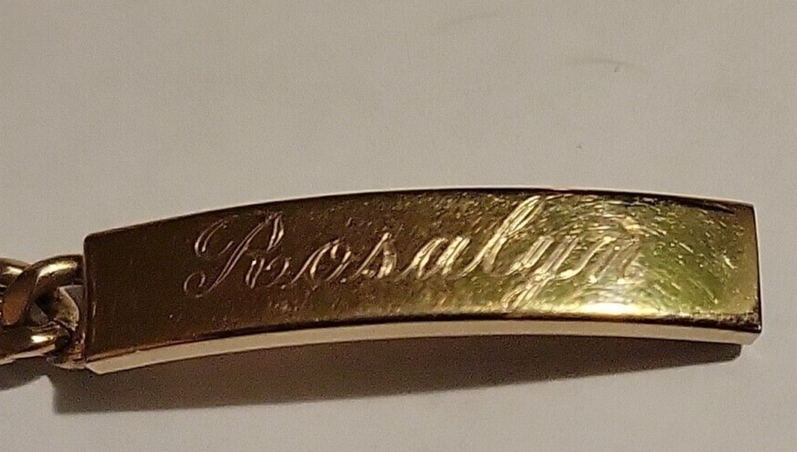 SPEIDEL USA Gold Electroplate Curb Link 6.5 SPEIDEL USA Gold Electroplate Curb Link 6.5