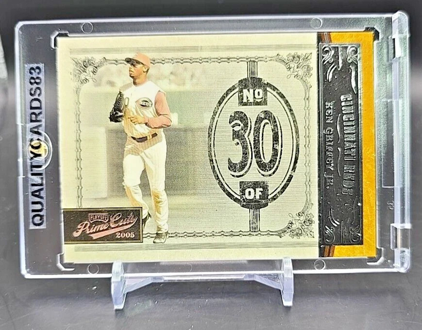 KEN GRIFFEY JR. 2005 CORTE PRIME 315/499 CON ESTUCHE Cincinnati Reds Foto 4 de 4