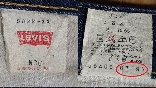 LVC 90s Levi's 503xx LVC 90s Levi's 503xx