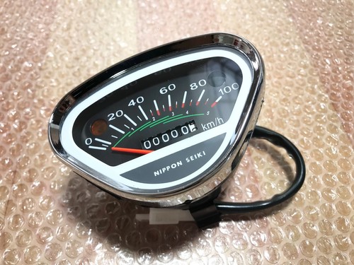 1969-1971 Honda Dax Trail 70 ST50 SpeedoMeter Display km/h ST70 ST90 CT50 CT70. - Picture 12 of 13