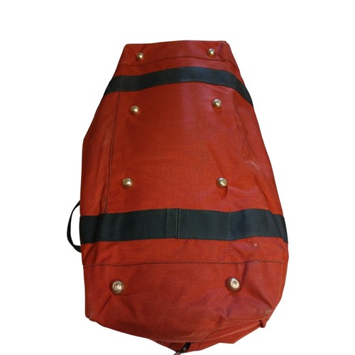 Canvas Reisetasche rot strapazierfähig Reisetasche Übernachtungsgepäck britisches Militär Fitnessstudio - Bild 6 von 7