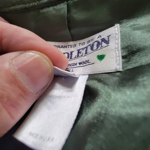 Pendleton 100% Virgin Wool Button Front Jacket Gr… - image 5