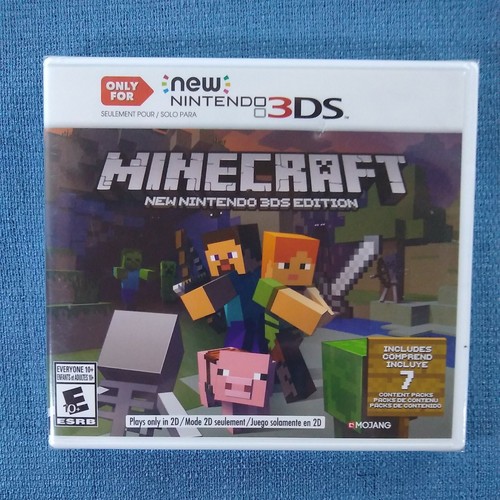 Minecraft New Nintendo 3ds Edition Nintendo 3ds New Sealed Video Game E10 Ebay