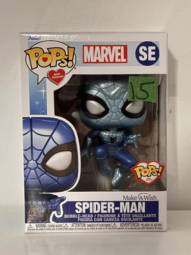 Funko Pop! Marvel Spider-Man - Make A Wish Spider-Man (Metallic) SE