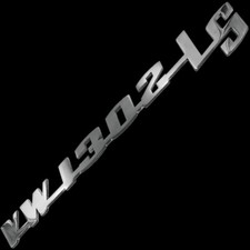 Fit For Vw Beetle 1302ls Emblem Decklid Script High Quality Stainless Steel