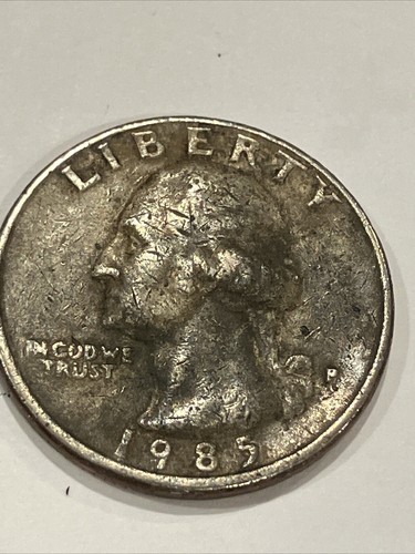 1985-P Error Quarter-Not Properly Anodized-Check Photos - Picture 7 of 8