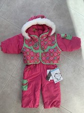 New Obermeyer Preschool Insulated Snow Suit NEW  I-Grow Sleeve And Pant Cuffs 