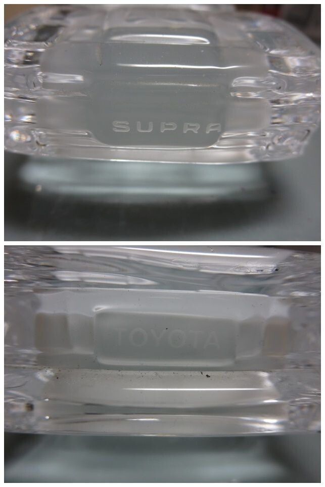 希少！クリスタル　TOYOTAスープラ　SASAKI CRYSTAL 希少！クリスタル TOYOTAスープラ SASAKI CRYSTAL 希少！クリスタル