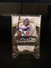 Gary Sheffield 2022 Topps Tier 1 Prime Performers Silver Ink Auto 9/10 Dodgers