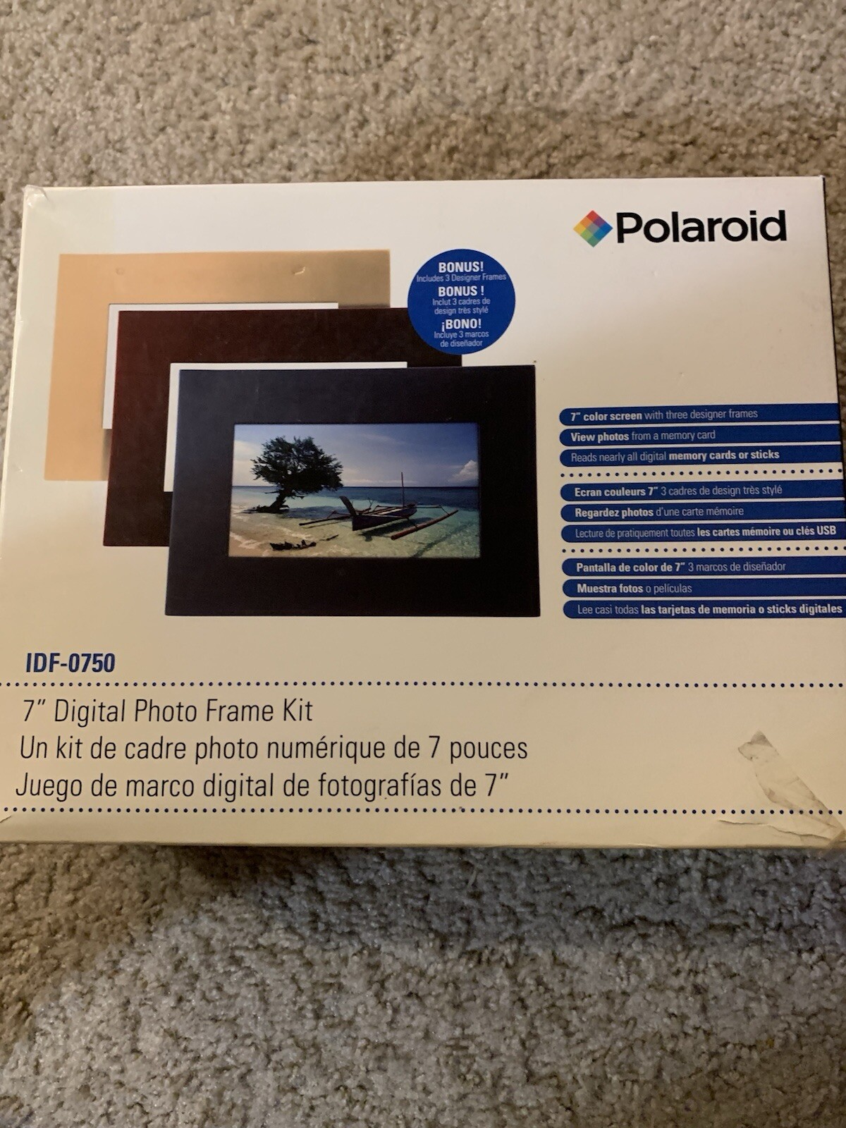 Vintage-Style Polaroid Instant Film Camera for Retro Photography-image