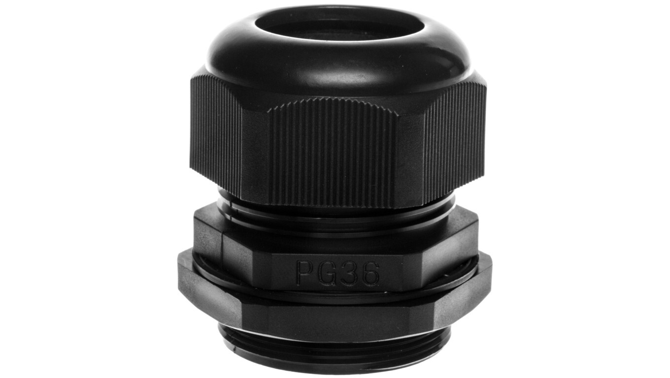 Polyamide cable gland PG36 IP68 DP 36/H BK black E03DK-01030300701 /T2UK